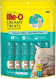 Meo Creamy Kurutulmuş Füme Ton Balığı Kedi Ödülü 20x15gr