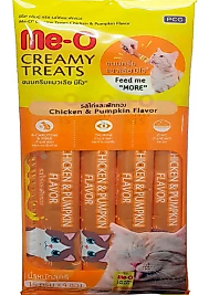 Me-O Creamy Kedi Ödülü Tavuk Bal Kabağı 4X15