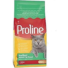 Proline Kısırlaştırılmış Kediler Için Tavuklu Kedi Maması 1,2 Kg